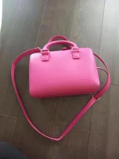 レザータッチ2WAYボストンバッグ　ユニクロ