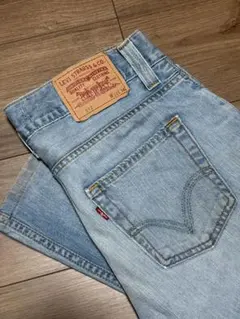 C*A様 LEVI’S 512 ライトブルーデニム W32 L36裾上 古着 ア