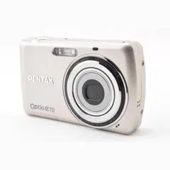 【動作OK】PENTAX Optio E70 シルバー 本体のみ