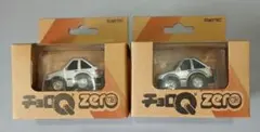 カローラ レビン GTV チョロQ zero ゼロ トヨタ 白・銀 2台セット