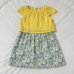 SHIPS 半袖ワンピース 100cm