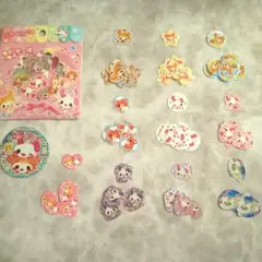 平成レトロ フレークシール141枚 まとめ売り