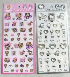 キティ　キティピタプクステッカー　ピタプクステッカー　正規品　新品未使用　シール