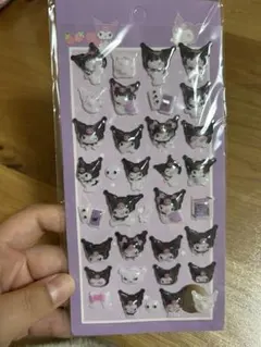 くろみちゃんシールセット ぷっくりタイプボンボンドロップシール