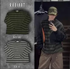RADIANT See-through damage border knitのサムネイル