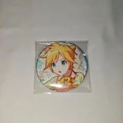 プロセカ グリッター缶バッジ グリ缶 41C 鏡音レン