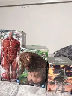 進撃の巨人一番くじ　獣の巨人は俺が仕留める 3点セット　A,B,ラストワン賞