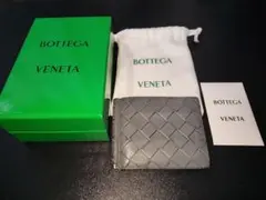 BOTTEGA VENETA イントレチャート マネークリップ 二つ折り財布のサムネイル
