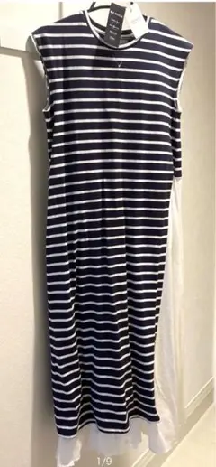 B.C STOCK購入☆Simpliciteノースリーブボーダーワンピース☆新品