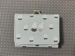 ミッフィー　三つ折り財布　がま口