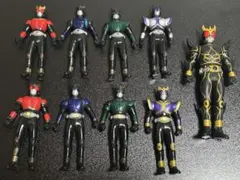 仮面ライダークウガ フィギュア 3体セット ジャンク ソフビ 装着変身