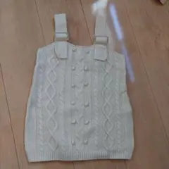 ケーブルニットワンピース 90のサムネイル