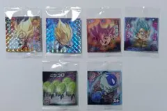 ドラゴンボール超戦士シールウエハース　超絶感謝の10周年　6枚セット