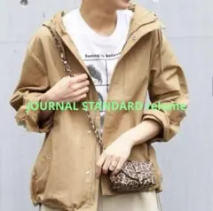 ジャーナルスタンダードレリューム　コットンナイロン グログランマウンテンパーカー