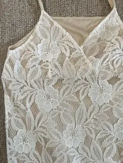 フラワーレース キャミワンピース