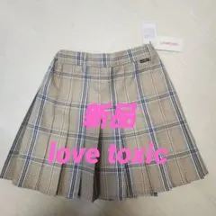 Lovetoxic チェックプリーツスカパン