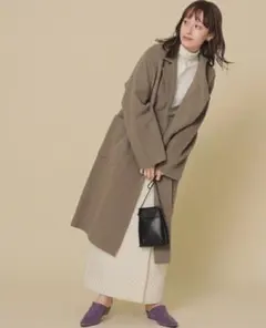 Ray BEAMS ベルテッド ラップコート