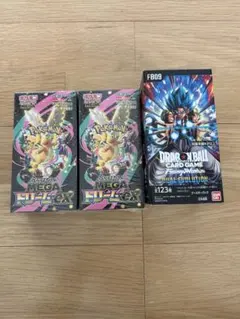 メガドリームex 2箱　ドラゴンボール　デュアルエボリューション 1箱