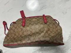 COACH バッグ　レッド