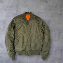 ALPHA INDUSTRIES MA-1 USA製 フライトジャケット L