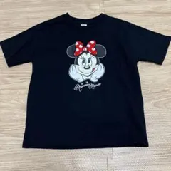 ミニーマウス　フェイスTシャツ　リトシー　120