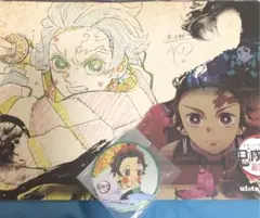 鬼滅の刃　ufotable cafe 遊郭編二期ランチョンマットとコースター炭子
