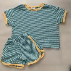 韓国子供服　soybean セットアップ　S