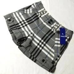 バーバリーブルーレーベル　チェック柄　ショートパンツ　新品　38