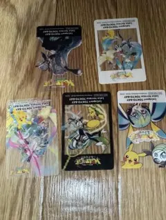 ポケモン 初音ミク TOKYO-BAY 限定クリアカード　コンプセット