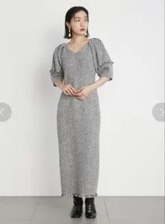 LILY BROWN ツイードワンピース