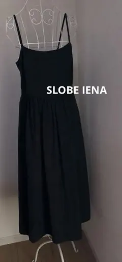 値下げ！ブラック キャミワンピース　スローブイエナ♡