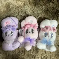 ESTHER BUNNY スノーリボンマスコット セット