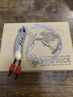 WINGROCK ウイングロック　希少左向き先金セット 美品 wingrock ウィングロック 先金フェザー チェーン