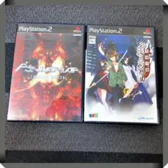 PS2ソフト【縦シュー★状態良し】サイヴァリア、式神の城 七夜月幻想曲