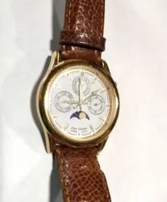 Jean Claude クォーツ腕時計 月齢表示　ジャンク品