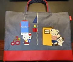 【新品未使用】familiar × Hello Kitty デニムバッグ 完売品