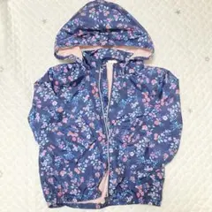 ウィンドブレーカー　90センチ　花柄