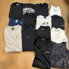 (Nike Oakley Under Armour )長袖スポーツT まとめて