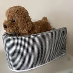 ペット用 ドライブベッド ギンガムチェック（小型犬用）のサムネイル