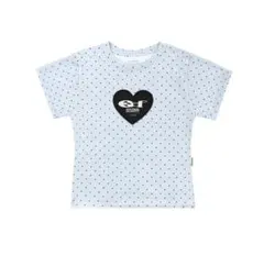 MUSINSA ESCAPEFROM ハート ESCF ロゴ 半袖Tシャツ