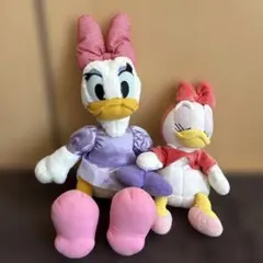 ディズニー　デイジー　ぬいぐるみ　2点セット