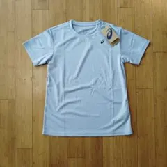 【新品タグ付】アシックス ドライ 半袖 Tシャツ トレーニング S　うす紫