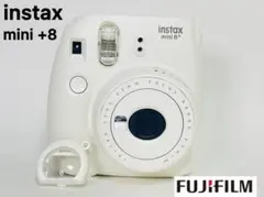 実写確認済 富士フイルム チェキ instax mini 8+ オフホワイト