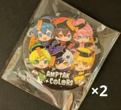 アンプタックカラーズ　ハロウィン缶バッジ【デフォ】