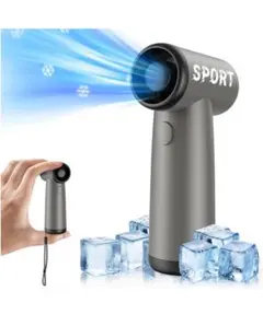 ハンディファン ハンディ扇風機 9枚羽根 強力送風 手持ち扇風機