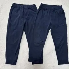 ユニクロ　ウルトラストレッチアクティブジョガーパンツ　120センチ　2枚セット