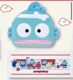 【サンリオ】ハンギョドン当りくじ☆てぬぐい☆ポーチ2種セット