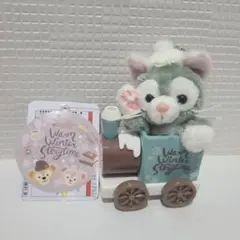 ディズニーシー園内正規品★ジェラトーニ　ぬいぐるみストラップ　汽車　ヌイスト
