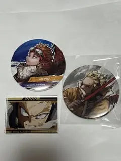 ホークス グッズ ヒロアカ 原作 缶バッジ 原画展 アクリルブロック 7期