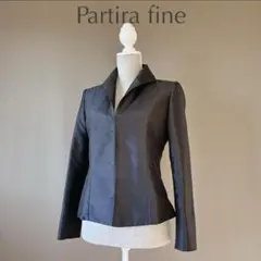 【Partira fine】9　黒　フォーマルジャケット　セレモニー　卒園卒業